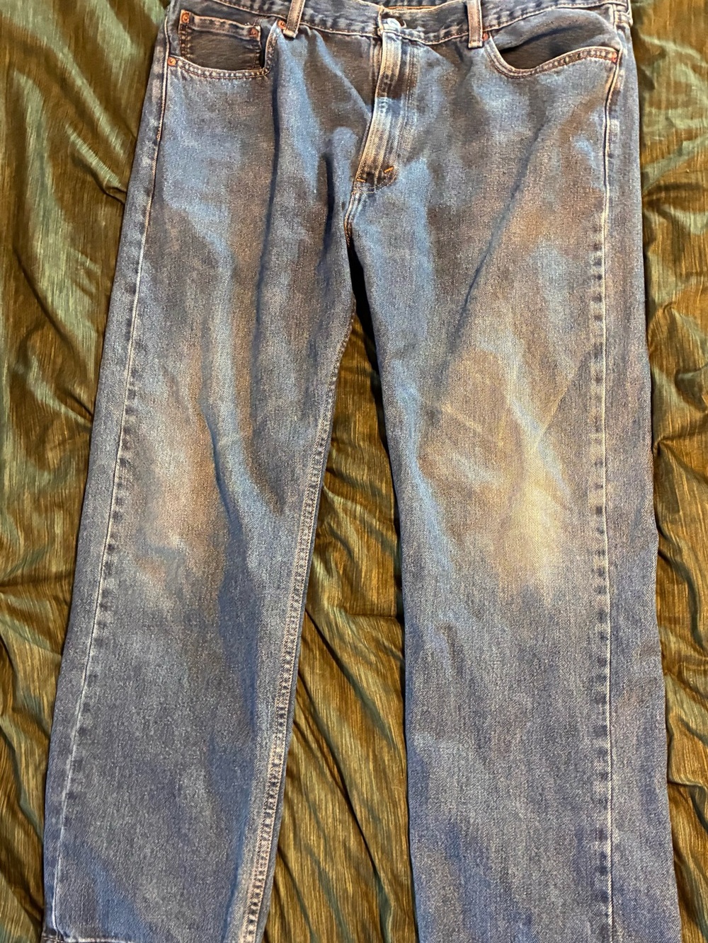Levi's Men's Straight Jeans — medium Blue Wash